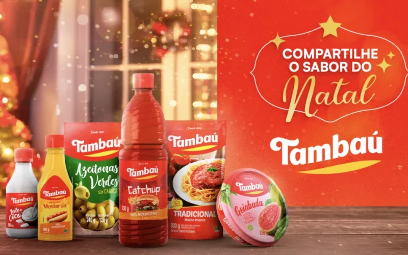 Campanha publicitária de Natal da Tambaú valoriza o amor, união e solidariedade