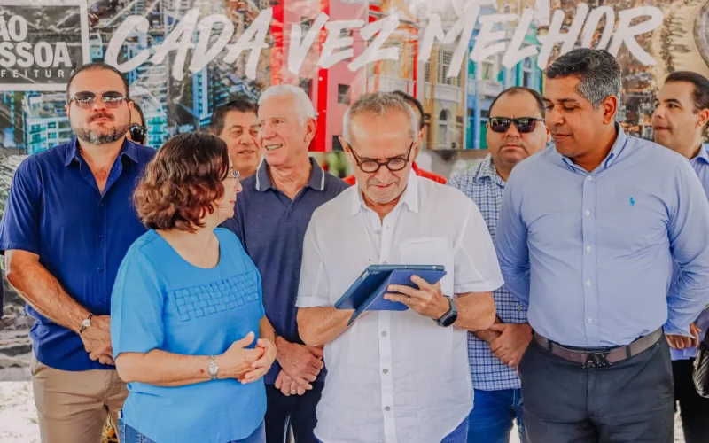 Cícero Lucena autoriza construção da Cozinha Comunitária de Mandacaru