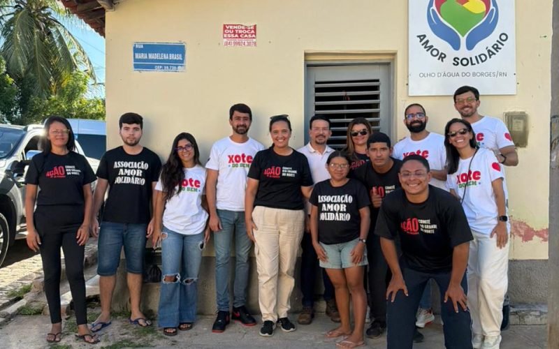 Dorgival Dantas cria “Xote do Bem”, fecha parceria com Ação Cidadania e entrega 1,5 tonelada de alimentos