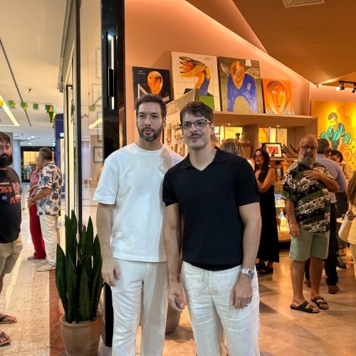 Mostra dos pernambucanos Ricardo Francisco e Marcos Torres segue em cartaz até julho no Espaço Arte Brasil
