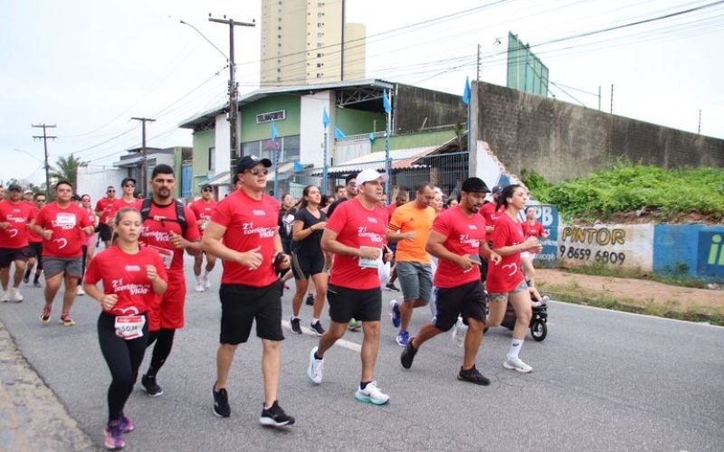 Segunda Corrida pela Vida atrai mais de mil inscritos neste domingo em Campina Grande