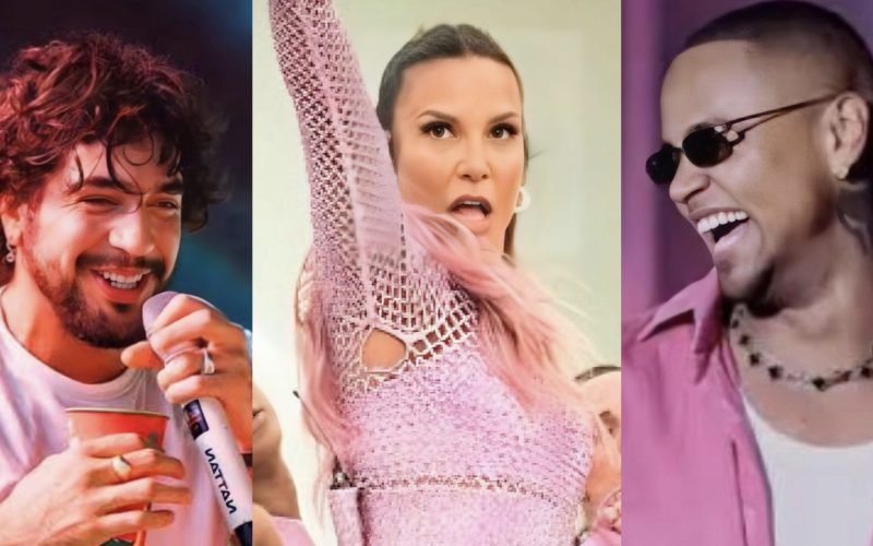 Ivete Sangalo, Nattan e Léo Santana estão entre as atrações do Folia de Rua 2025, em João Pessoa