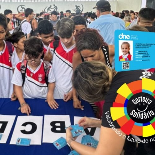 Estudantes da rede pública municipal de JP são beneficiados com a gratuidade da Carteira de Estudante