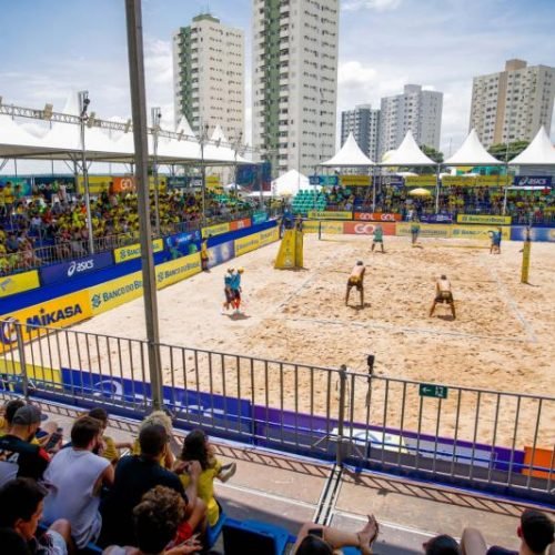 Paraíba Beach Games abre calendário de eventos na quarta com o Circuito Brasileiro de Vôlei de Praia