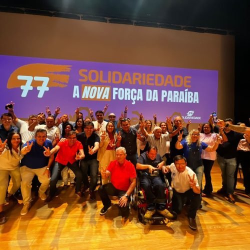 Solidariedade realiza primeira convenção em João Pessoa e apoia reeleição de Cícero Lucena