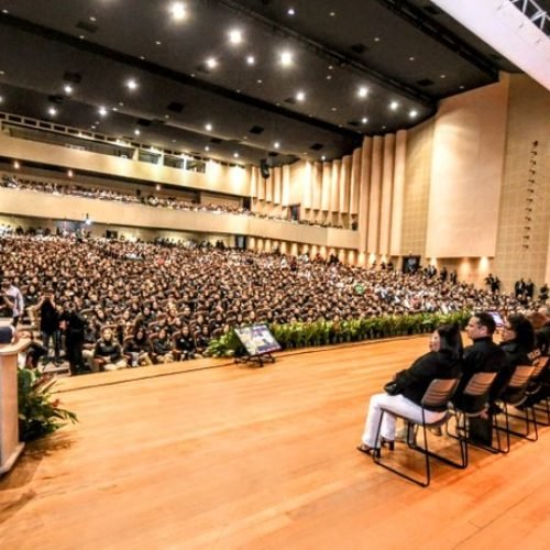 Governador participa de formatura de 426 concursados da Polícia Civil e anuncia datas de nomeações