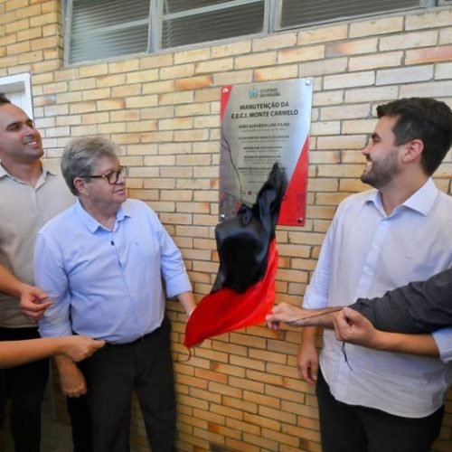 João entrega reforma e ampliação de escolas em CG e destaca investimentos na Rainha da Borborema