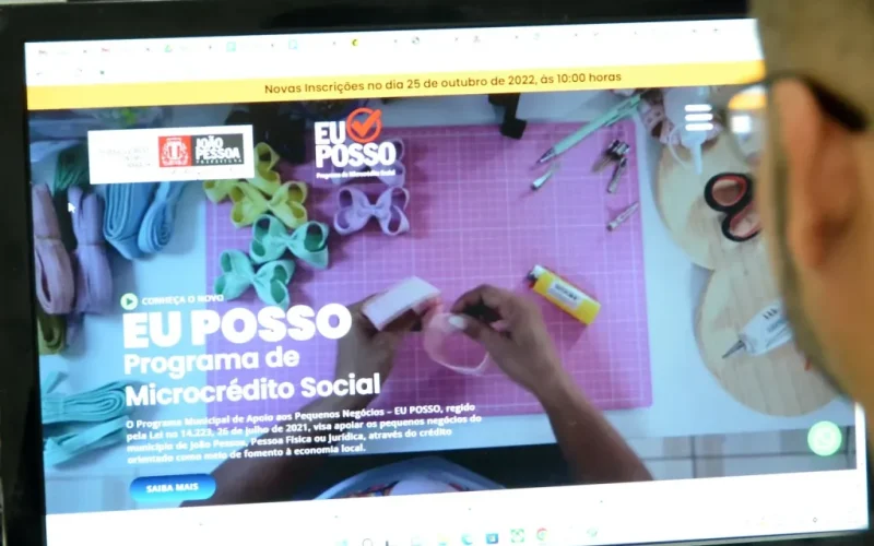 Inscrições para o programa ‘Eu Posso’ começam nesta terça; veja como fazer