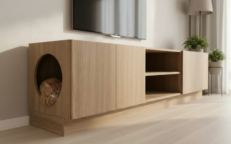 De mesa lateral a rack com espaço para pets: móveis inteligentes ajudam a ampliar o uso dos ambientes