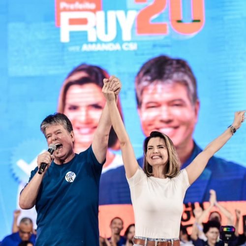 Convenção: Ruy e Amanda oficializam candidatura a prefeito e vice de João Pessoa nas Eleições 2024