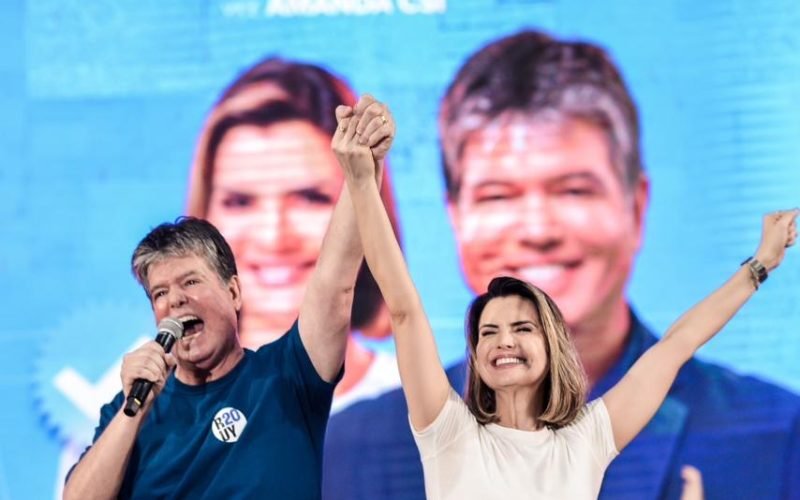 Convenção: Ruy e Amanda oficializam candidatura a prefeito e vice de João Pessoa nas Eleições 2024